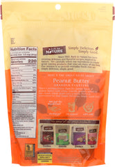 BACK TO NATURE: Non GMO Peanut Butter Granola Clusters, 11 oz