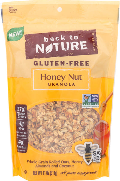 BACK TO NATURE: Honey Nut Granola, 11 oz