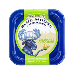 BLUE MOOSE OF BOULDER: Green Chile Cheddar Dip, 7 oz