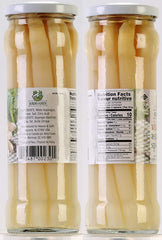 HEAVEN AND EARTH: White Asparagus Spears, 12.5 oz