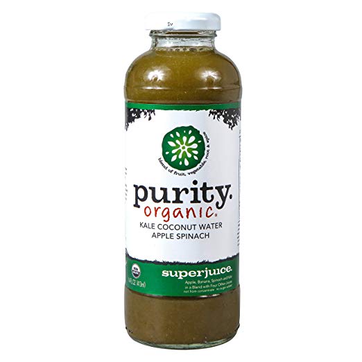 PURITY ORGANIC: Kale Coconut Apple Spinach Juice, 14 oz