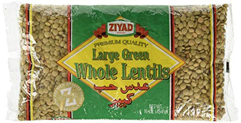 ZIYAD: Bean Lentil Whole, 16 oz