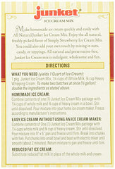 JUNKET: Mix Ice Cream Gluten Free Strawberry, 4 oz