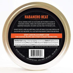 CARAVEL GOURMET: Salt Cocktail Exotic Habanero Heat, 5 oz