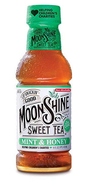 MOONSHINE SWEET TEA: Mint & Honey Sweet Tea, 16 fo