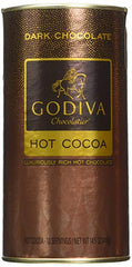 GODIVA: Hot Cocoa Dark Chocolate Can, 14.5 oz