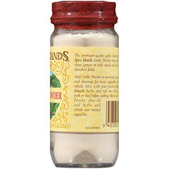 SPICE ISLAND: Garlic Powder, 2.25 oz