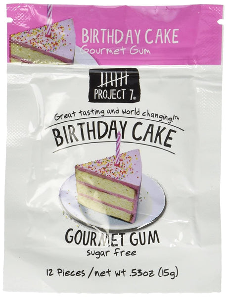 PROJECT 7: Gum Birthday Cake Pouch, 0.6 oz