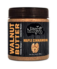 THE NUTTY GOURMET: Nut Butter Maple Cinnamon, 10 oz