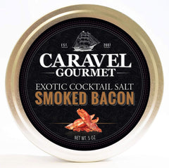 CARAVEL GOURMET: Smoked Bacon Exotic Cocktail Salt, 5 oz