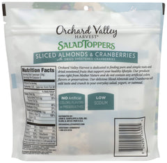 ORCHARD VALLEY HARVEST: Salad Topper Almond Cranberry, 6.8 oz