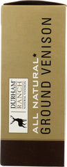 DURHAM RANCH: Ground Venison, 16 oz