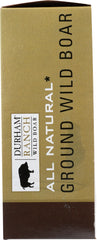 DURHAM RANCH: Ground Wild Boar, 16 oz