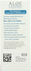 ALOE CADABRA: Lubricant Natural Aloe, 2.5 oz