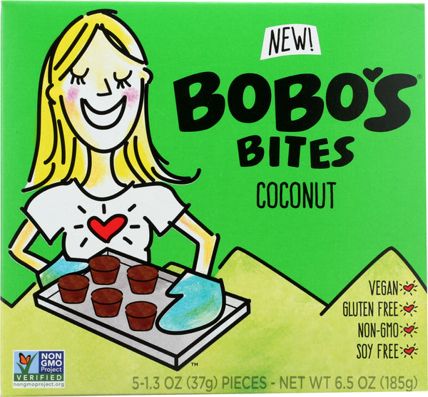 BOBOS OAT BARS: BITES COCONUT (6.500 OZ)