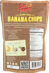 SUN TROPICS: Island Original Banana Chip, 6 oz