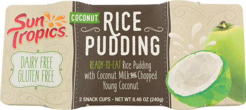 SUN TROPICS: PDDNG RICE COCONUT (8.460 OZ)