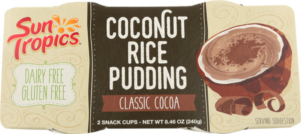 SUN TROPICS: PDDNG RICE COCONUT COCOA (8.460 OZ)