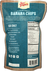 SUN TROPICS: Banana Chip Sea Salt, 6 oz