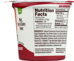 GOOD KARMA: Raspberry Dairy Free Yogurt, 6 oz