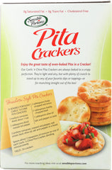 SENSIBLE PORTIONS: Pita Bites Naturally Baked Pita Crackers Garlic 'n Chive, 5 oz