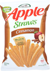 SENSIBLE PORTIONS: Straws Cinnamon Apple, 6 oz