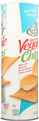 SENSIBLE PORTIONS: Stacked Garden Veggie Chips Sea Salt & Vinegar, 5 oz