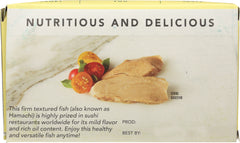 WILD PLANET: Wild Yellowtail Boneless Skinless in Extra Virgin Olive Oil, 4.375 oz