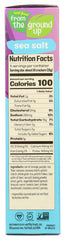 FROM THE GROUND UP: Cracker Carrot Sea Salt, 4 oz