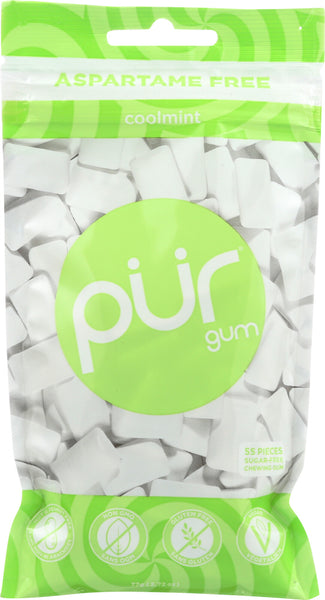 PUR: Sugar-Free Cool Mint Chewing Gum, 2.72 oz