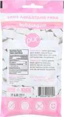 PURE MINTS GUM: Gum Bubblegum Bag, 77 gm