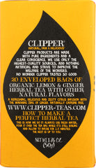 CLIPPER: Organic Main Squeeze Tea, 1.76 oz