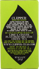 CLIPPER: Organic Queen of Greens Tea, 1.41 oz