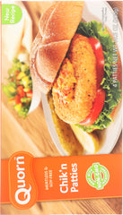 QUORN: Meatless and Soy-Free Chik'n Patties 4 Count, 10.6 oz