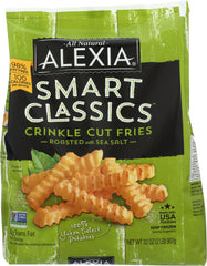 ALEXIA: Smart Classics Fries Crinkle Cut Roasted with Sea Salt, 32 oz