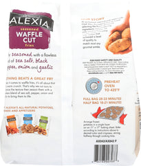 ALEXIA: Waffle Fries with Seasoned Salt, 20 oz