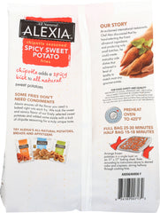 ALEXIA: Spicy Sweet Potato Julienne Fries with Chipotle Seasoning, 20 oz