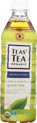 TEAS' TEA: Organic Pure Green Tea Unsweetened, 16.9 oz