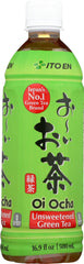 ITO EN: Oi Ocha Green Tea Unsweetened, 16.9 oz