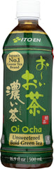 ITO EN: Oi Ocha Dark Green Tea Unsweetened, 16.9 oz