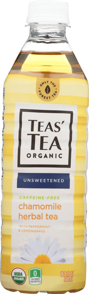 TEAS TEA: Tea Herbal Chamomile Organic, 16.9 fo