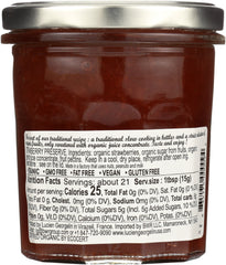 LUCIEN GEORGELIN: Spread Fruit Strawberry Organic, 320 gm