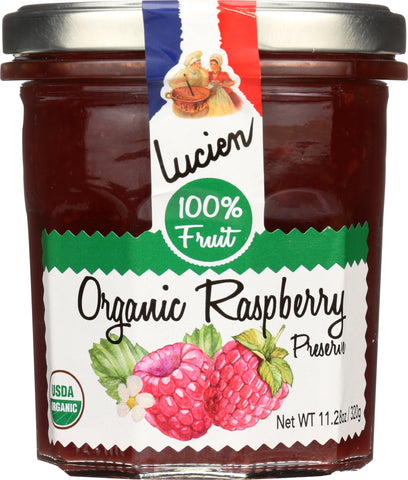 LUCIEN GEORGELIN: Spread Fruit Raspberry Organic, 320 gm