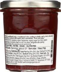 LUCIEN GEORGELIN: Spread Fruit Raspberry Organic, 320 gm