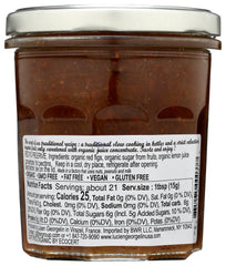 LUCIEN GEORGELIN: Spread Fruit Red Fig Organic, 320 gm