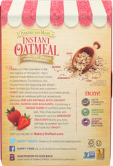 BAKERY ON MAIN: Instant Oatmeal Gluten Free Strawberry Shortcake, 10.56 oz