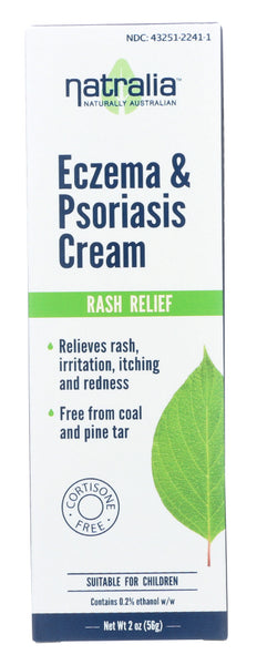 NATRALIA: Eczema And Psoriasis Cream, 2 Oz