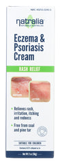 NATRALIA: Eczema And Psoriasis Cream, 2 Oz
