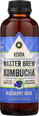 KEVITA: Kombucha Blueberry Basil, 15.2 oz