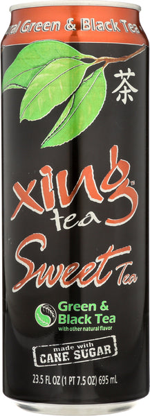 XING TEA: Tea Sweet Green & Black, 23.5 oz